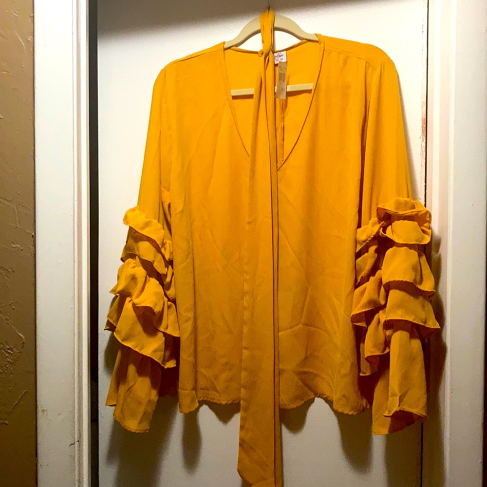 Ruffle blouse